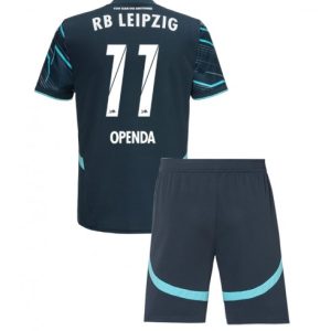 Billige Fußballtrikots Kinder RB Leipzig Drittes Trikot 2024-25 Grün Lois Openda 11