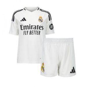 Günstiges Kindertrikot Real Madrid 24-25 Heim Trikotsatz Kit