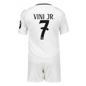 Kinder Fußball Trikot Real Madrid 24-25 Heim Trikotsatz Kaufen Online Vinicius Junior 7