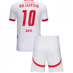 RB Leipzig Heim Trikotsatz 2024-25 Neuen Fußballtrikot für Kinder Xavi Simons 10