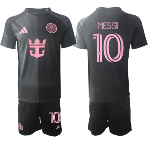 Inter Miami MLS CF Auswärts Trikotsatz 2025-26 Herren Set Lionel Messi 10