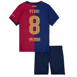 Kaufen Billig Kinder FC Barcelona 2024-25 Heimtrikot Pedri Gonzalez 8